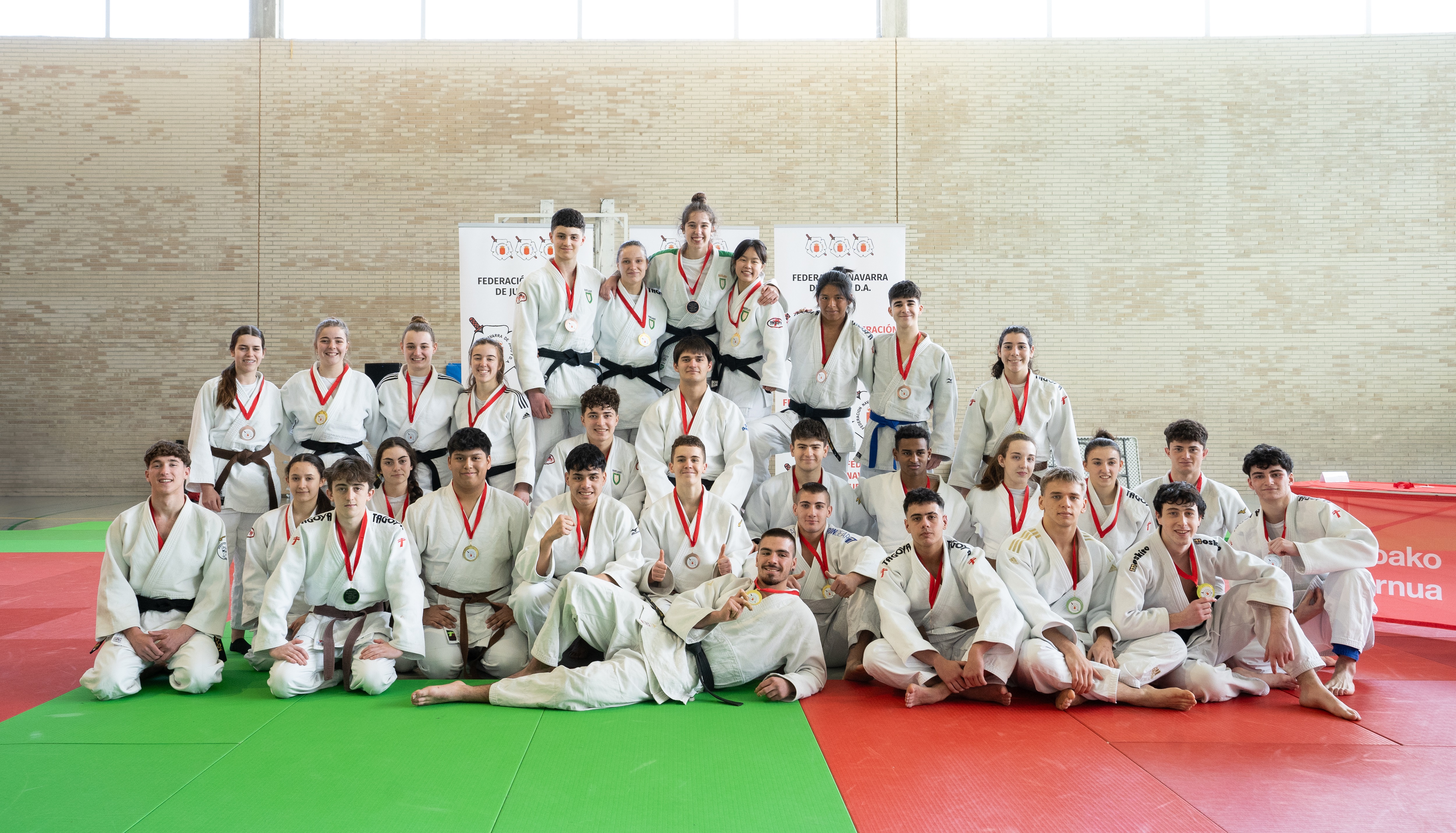 Gran participaci&oacute;n en el Campeonato Navarro J&uacute;nior de Judo